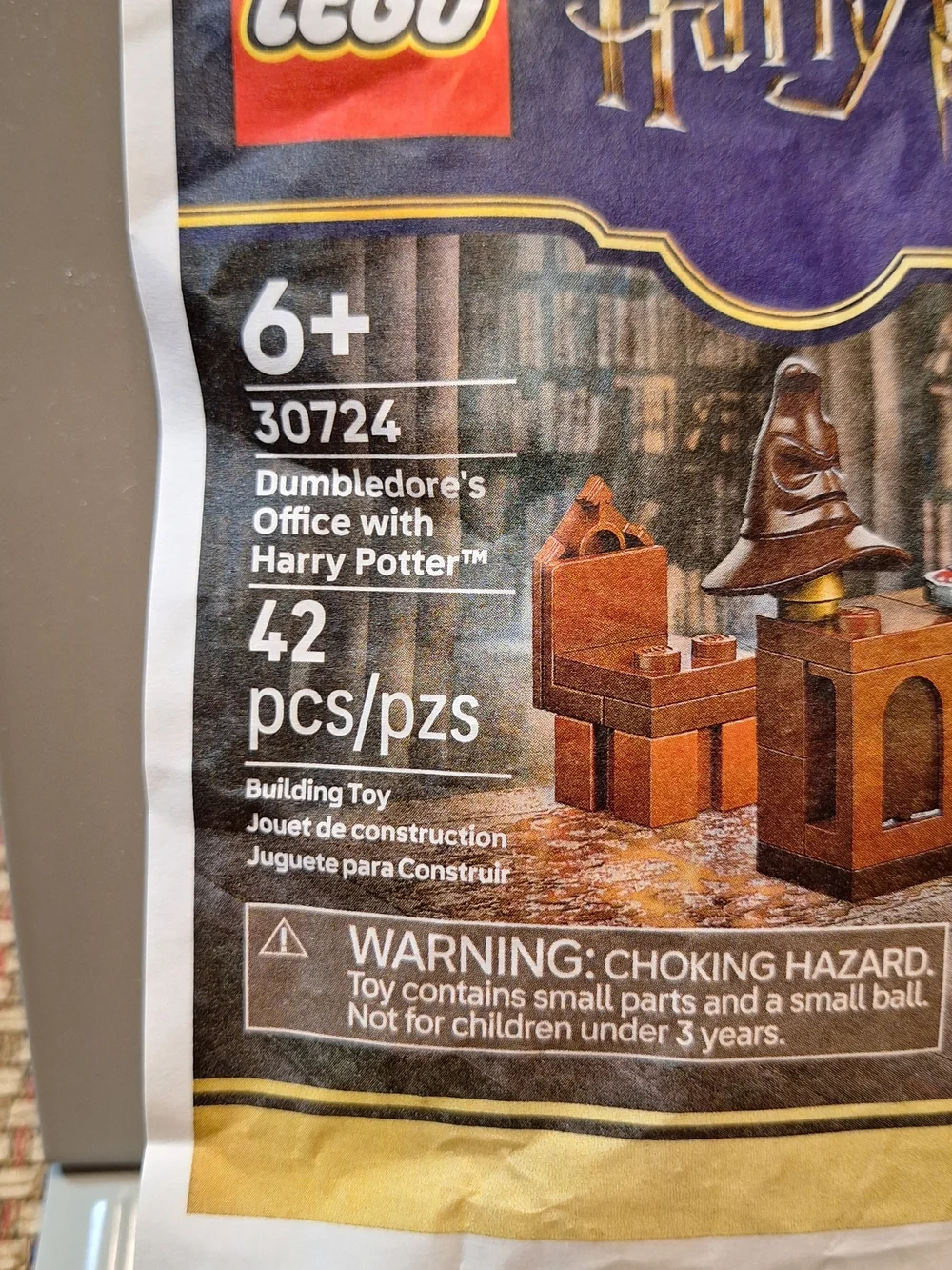LEGO 30724 Harry Potter Dumbledore's Office With Harry Potter-42 Pieces Ages 6+